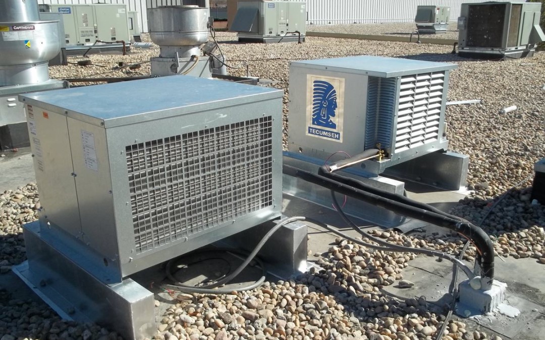 Condensers on Roof