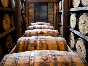 distillery barrels
