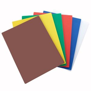 Color coded cutting boards can help prevent foodborne illness