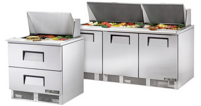 Commercial Refrigeration - Prep Tables