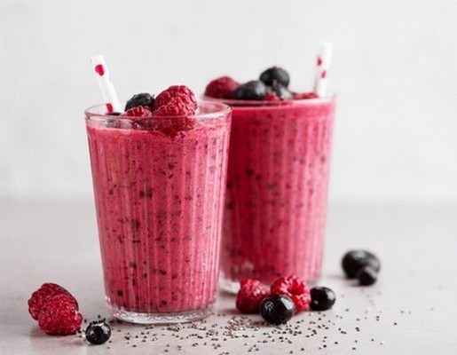 2 Mixed Berry Smoothies